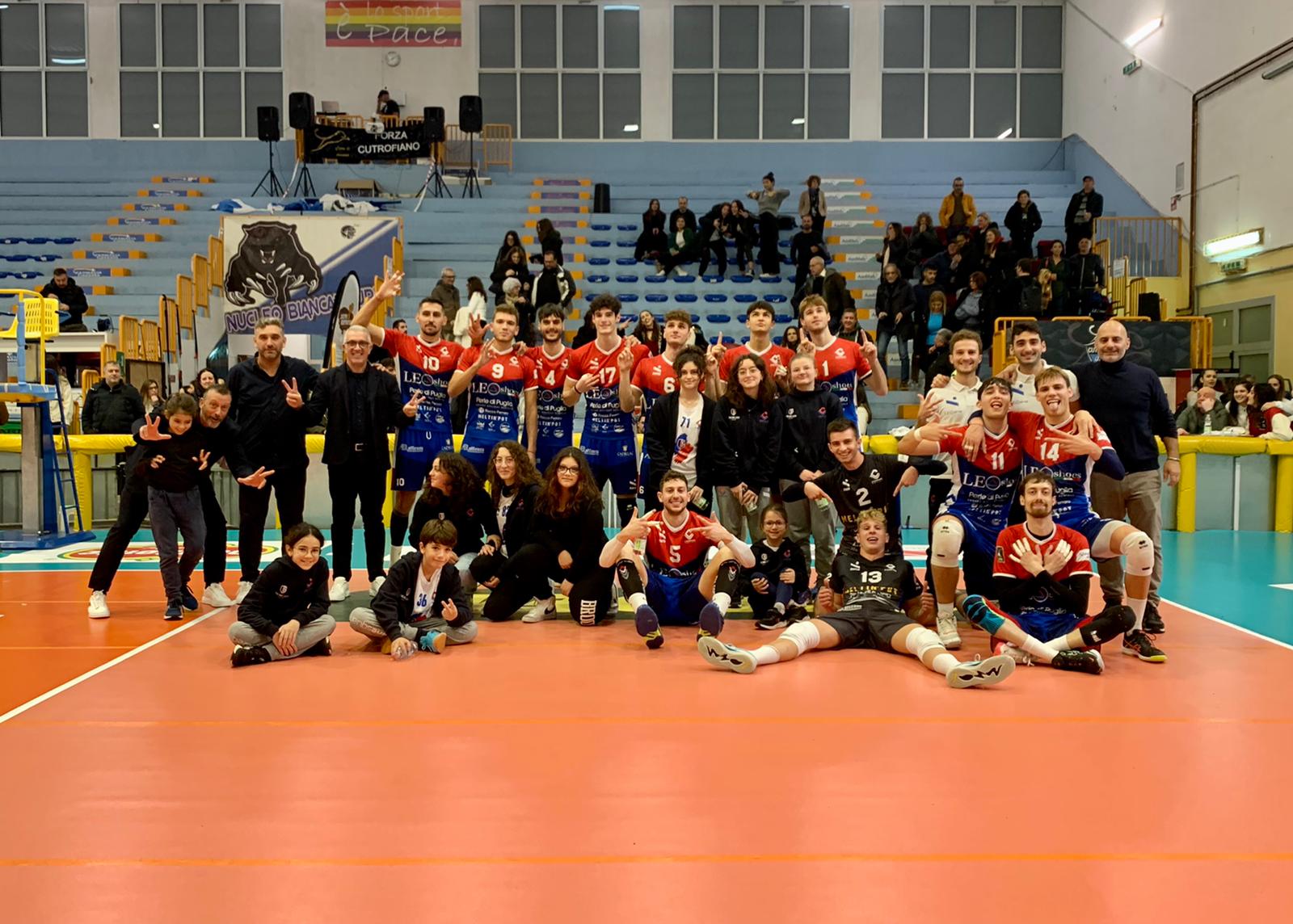 Volley – Leo Shoes Casarano, successo pieno con il Marcianise