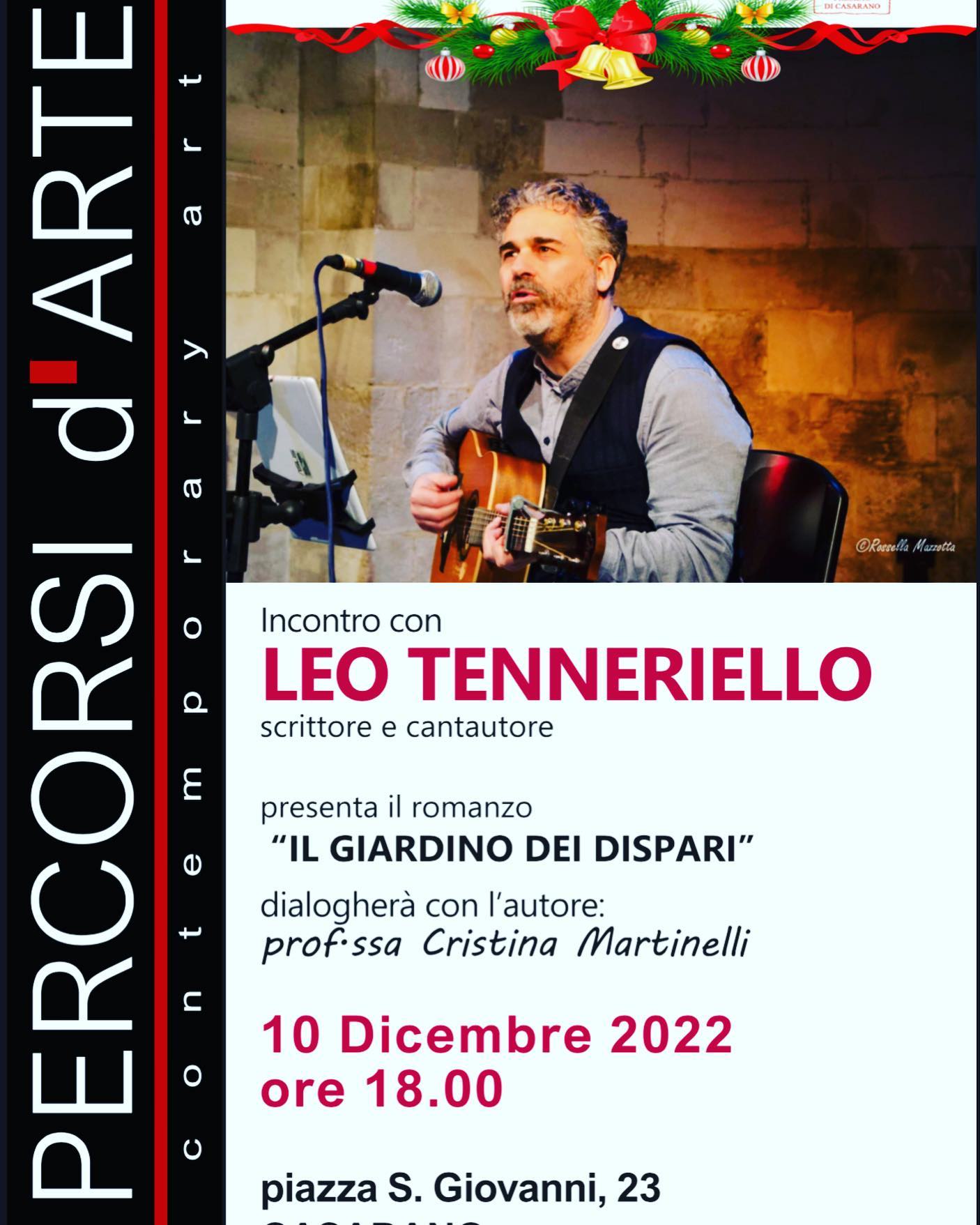 Incontro con l’autore Leo Tenneriello