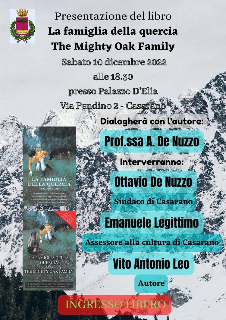 Presentazione del libro “La famiglia della quercia”