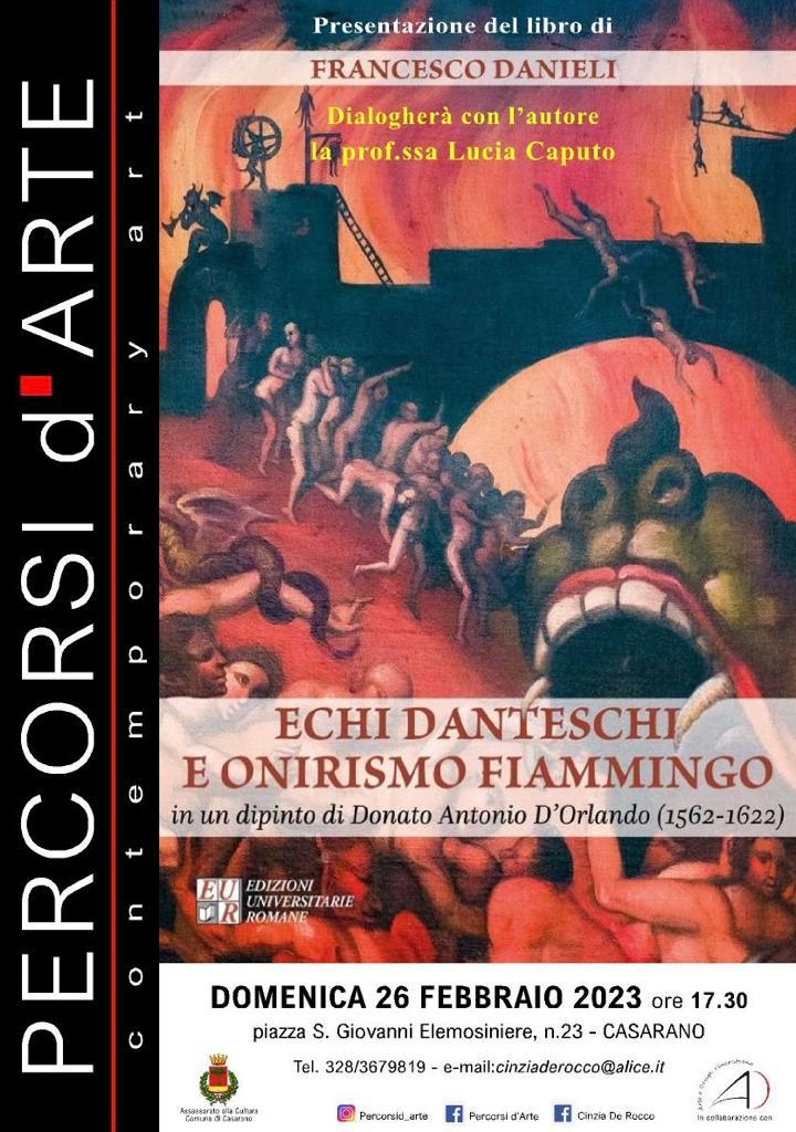 Il nuovo libro di Francesco Danieli presentato nella galleria Percorsi d’Arte