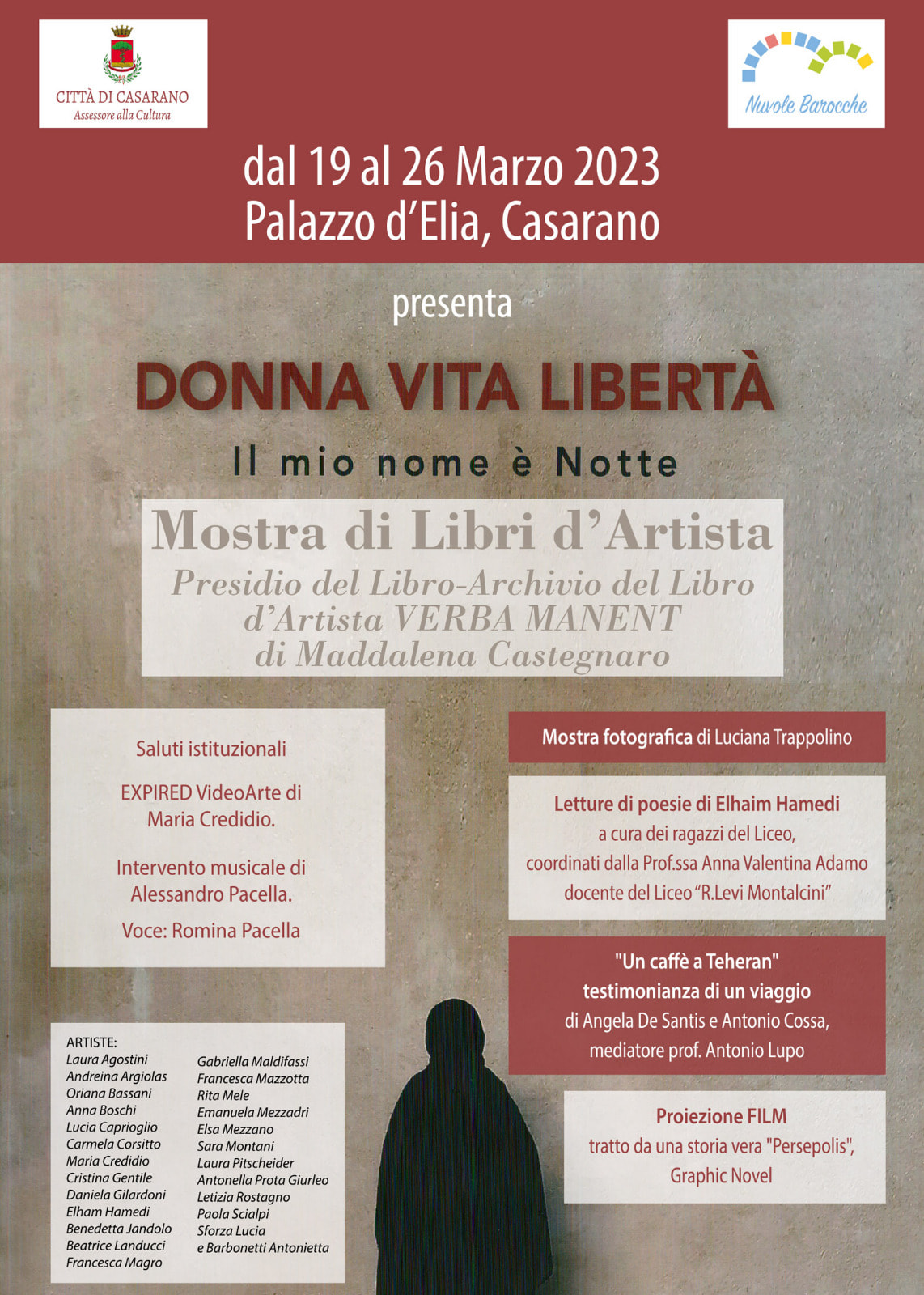 “Il mio nome è Notte”: mostra di libri d’artisti targata Nuvole Barocche e VerbaManent