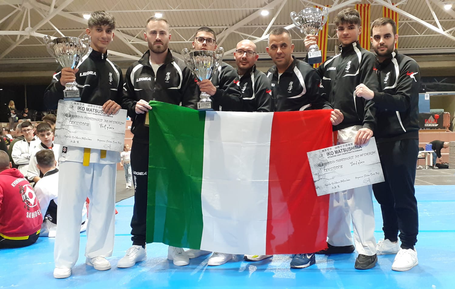 Casarano brilla ai campionati europei di karate