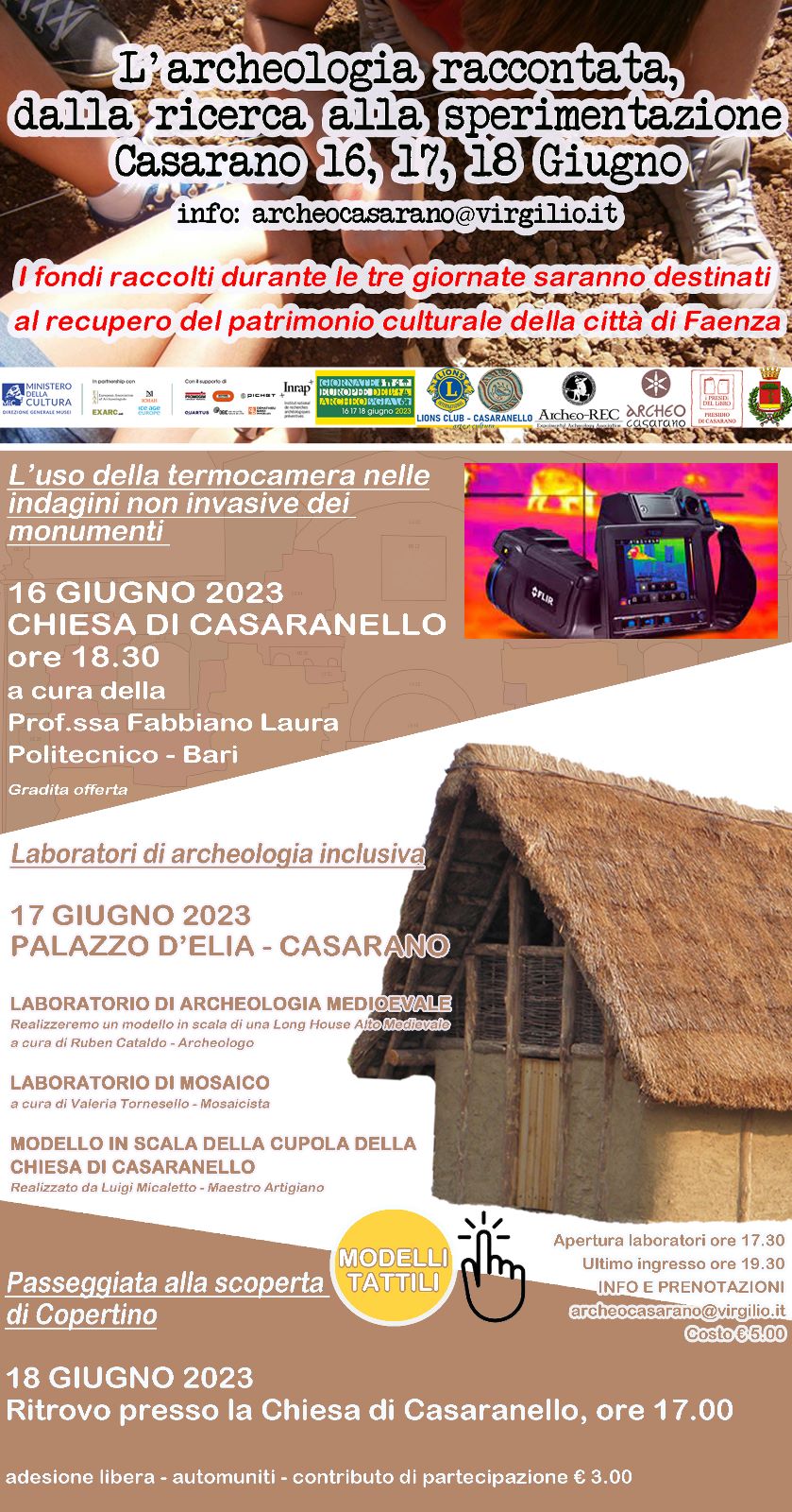 Giornate Europee dell’Archeologia a Casarano