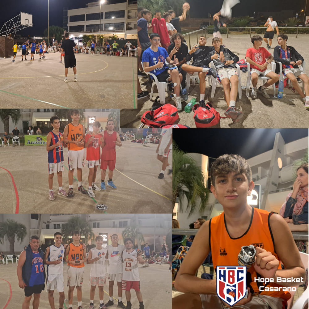 I ragazzi della Hope sbancano il torneo di Street Basket di Tricase