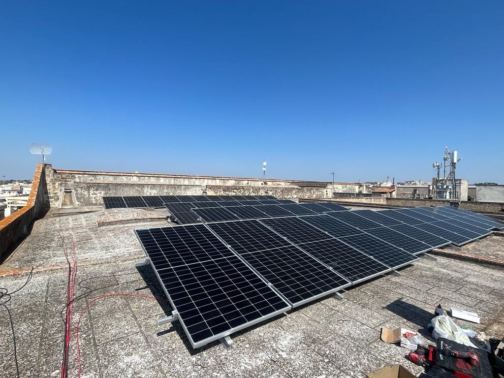 Lavori di efficientamento energetico degli edifici comunali