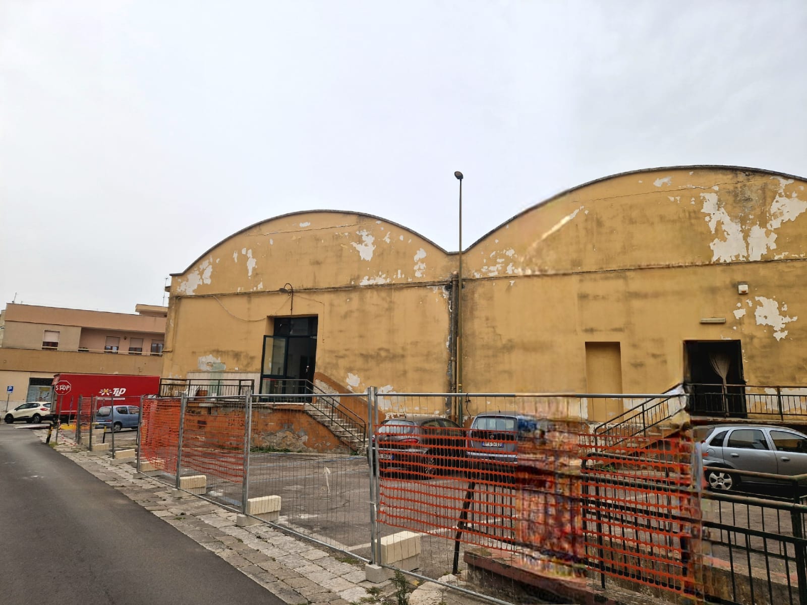 Mercato coperto di via Matino, in corso gli interventi di efficientamento energetico