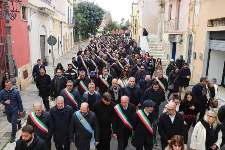 In marcia per la legalità. Il messaggio del sindaco De Nuzzo