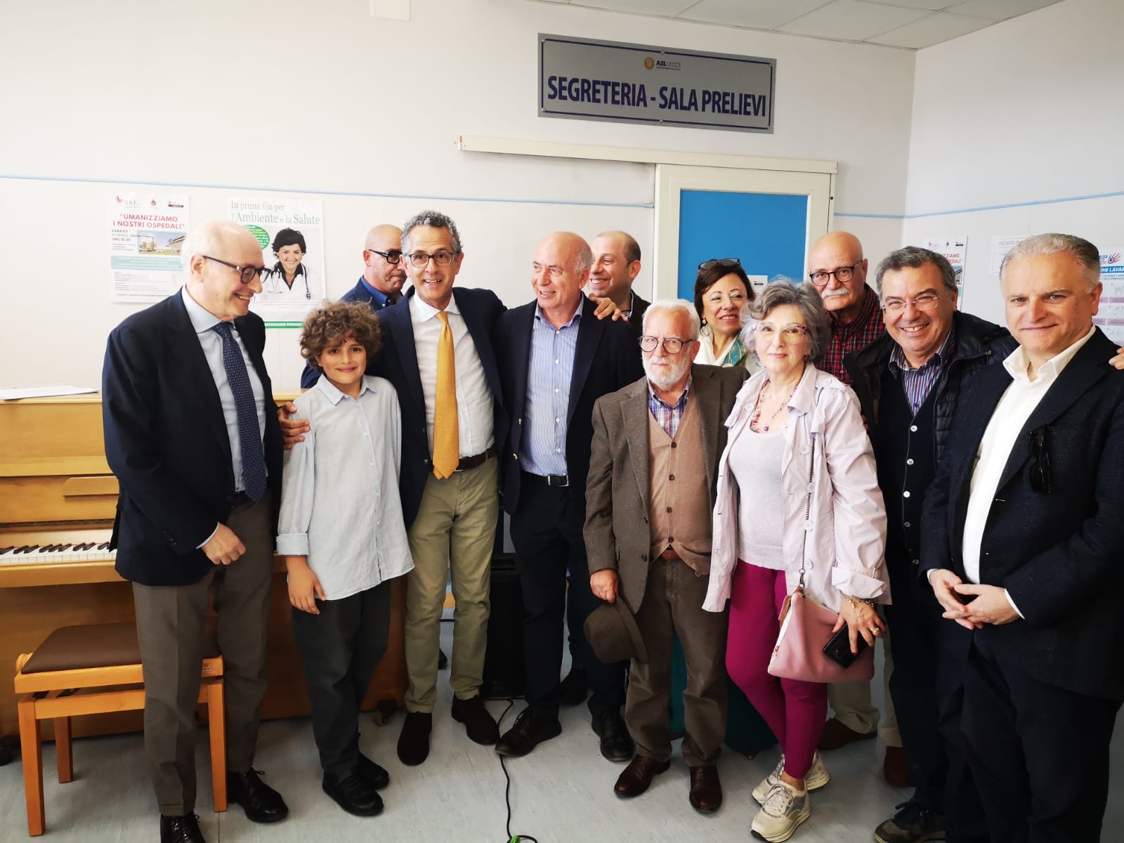 Inaugurato il pianoforte nel day hospital di oncologia del “Ferrari”