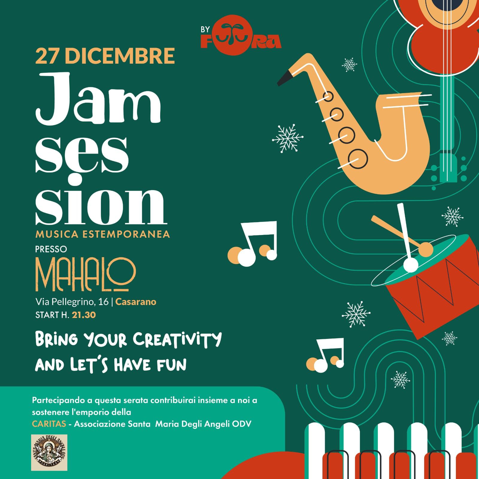 Jam Session al Mahalo. Iniziativa targata Futura