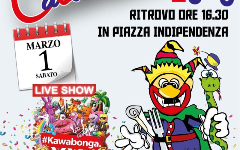 Carnevale: l’attesa è finita. L’evento è in programma per il primo marzo