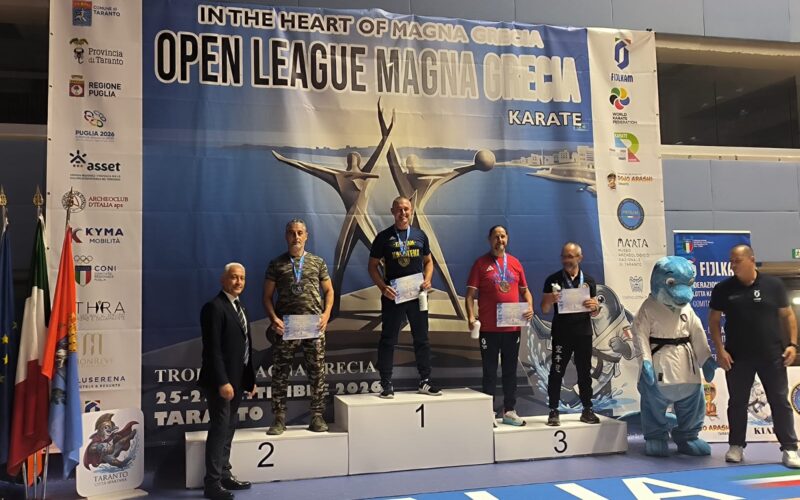 Karate: doppio oro e argento casaranese a Taranto, finale tutta Team Forsennato
