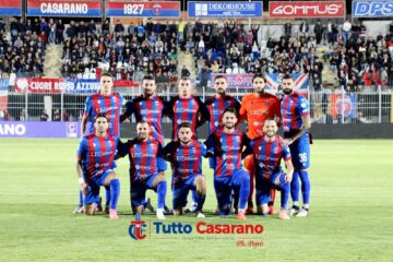 Casarano, beffa nel finale: il Monopoli passa 1-0 al 90′
