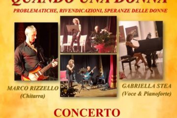 “Quando una Donna”: concerto di voce, pianoforte e chitarra all’Auditorium Pisanò per la Fondazione Giulia Cecchettin