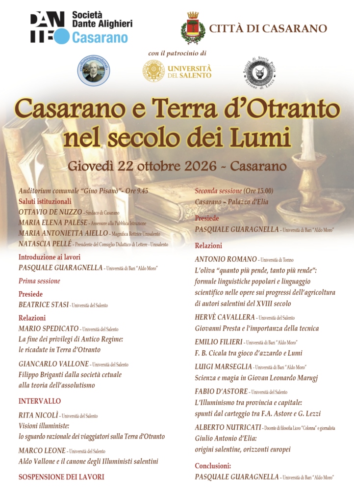 Casarano al centro dei Lumi: un viaggio nella Terra d’Otranto del Settecento