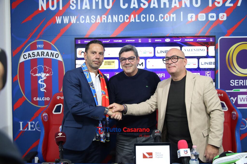 Casarano, Zauri si presenta: «Ambizione sì, non presunzione»